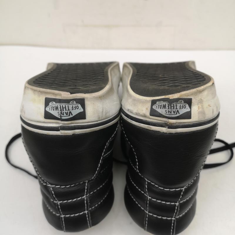 バンズ VANS スニーカー スニーカー SK8-HI スケートハイ オール レザー スニーカー 27.0cm 黒 / ブラック / black メンズ USED 古着 中古 50146740