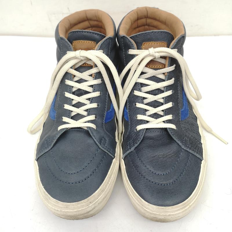 バンズ VANS スニーカー スニーカー レザー ハイカット スニーカー 27.0cm 青 / ブルー / blue メンズ USED 古着 中古 50146748