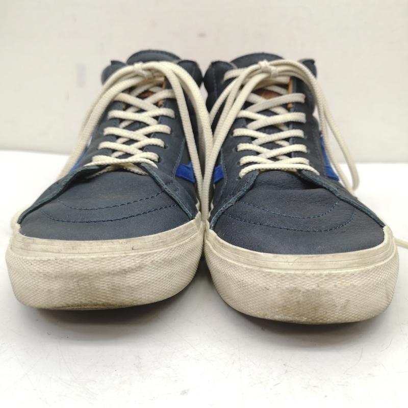 バンズ VANS スニーカー スニーカー レザー ハイカット スニーカー 27.0cm 青 / ブルー / blue メンズ USED 古着 中古 50146748