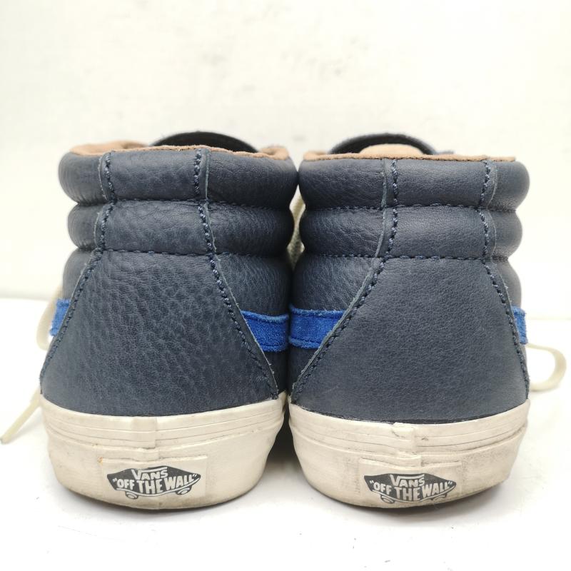 バンズ VANS スニーカー スニーカー レザー ハイカット スニーカー 27.0cm 青 / ブルー / blue メンズ USED 古着 中古 50146748
