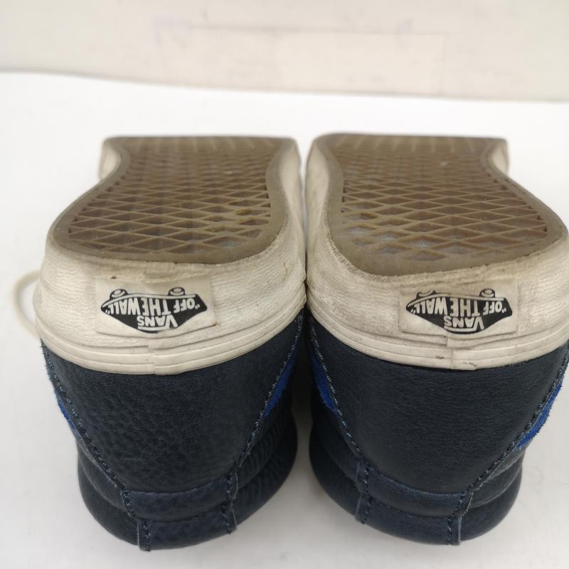 バンズ VANS スニーカー スニーカー レザー ハイカット スニーカー 27.0cm 青 / ブルー / blue メンズ USED 古着 中古 50146748