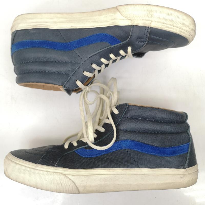 バンズ VANS スニーカー スニーカー レザー ハイカット スニーカー 27.0cm 青 / ブルー / blue メンズ USED 古着 中古 50146748