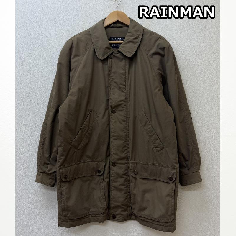 古着 USED ジャケット、上着 ジャンパー、ブルゾン RAINMAN 伊勢丹 ハンティング ジャケット 中綿 キルティングライナー エルボーパッチ - メンズ USED 古着 中古 50146750