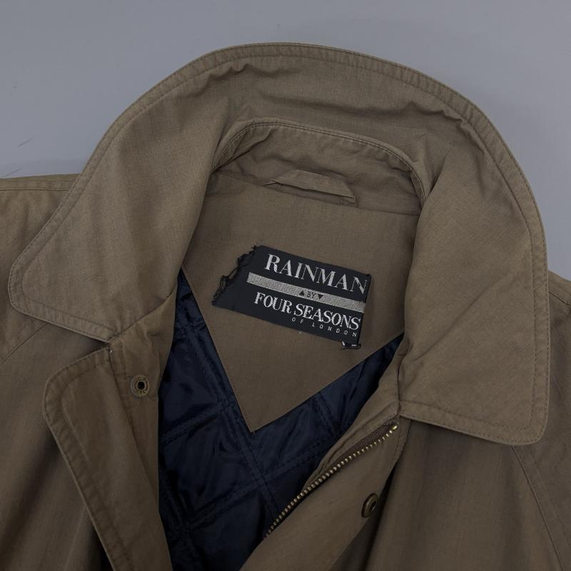 古着 USED ジャケット、上着 ジャンパー、ブルゾン RAINMAN 伊勢丹 ハンティング ジャケット 中綿 キルティングライナー エルボーパッチ - メンズ USED 古着 中古 50146750