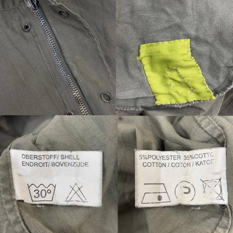 古着 USED ジャケット、上着 ジャンパー、ブルゾン ユーロミリタリー ファティーグ フィールド ジャケット ロゴ 刺繍 - メンズ USED 古着 中古 50146752
