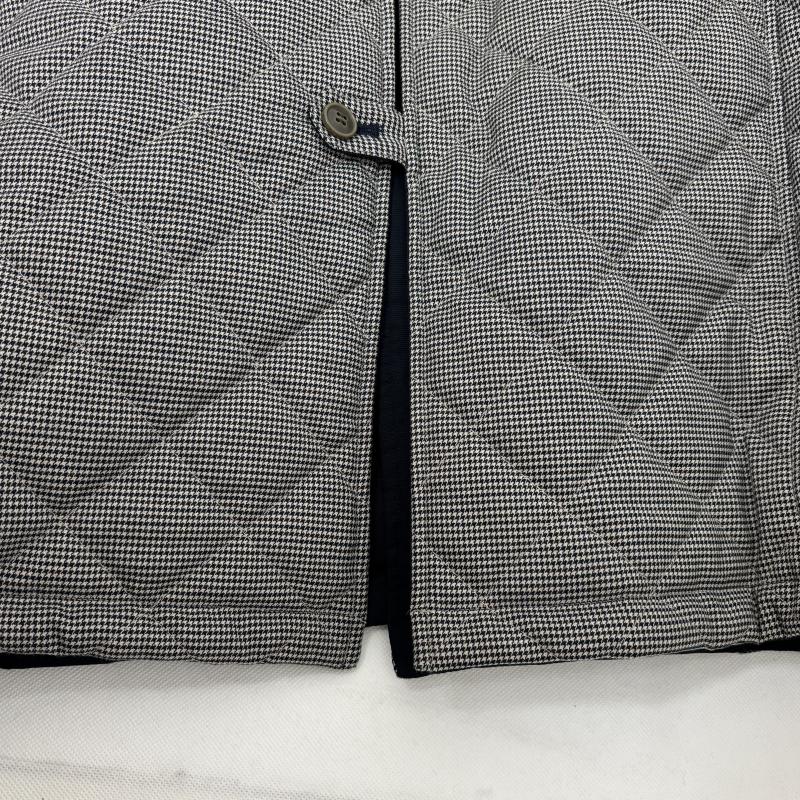 アイディウェアリング EYE. D WEARing コート コート一般 キルティングコート リバーシブル ハウンドツース A0484FC216 4 千鳥格子 紺 / ネイビー / navy メンズ USED 古着 中古 50146765