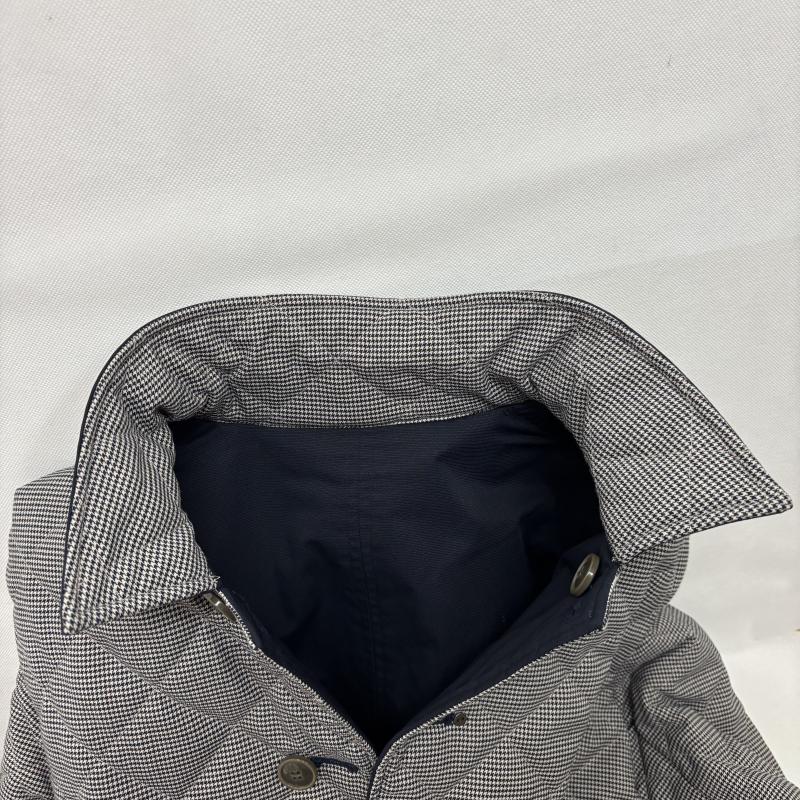 アイディウェアリング EYE. D WEARing コート コート一般 キルティングコート リバーシブル ハウンドツース A0484FC216 4 千鳥格子 紺 / ネイビー / navy メンズ USED 古着 中古 50146765