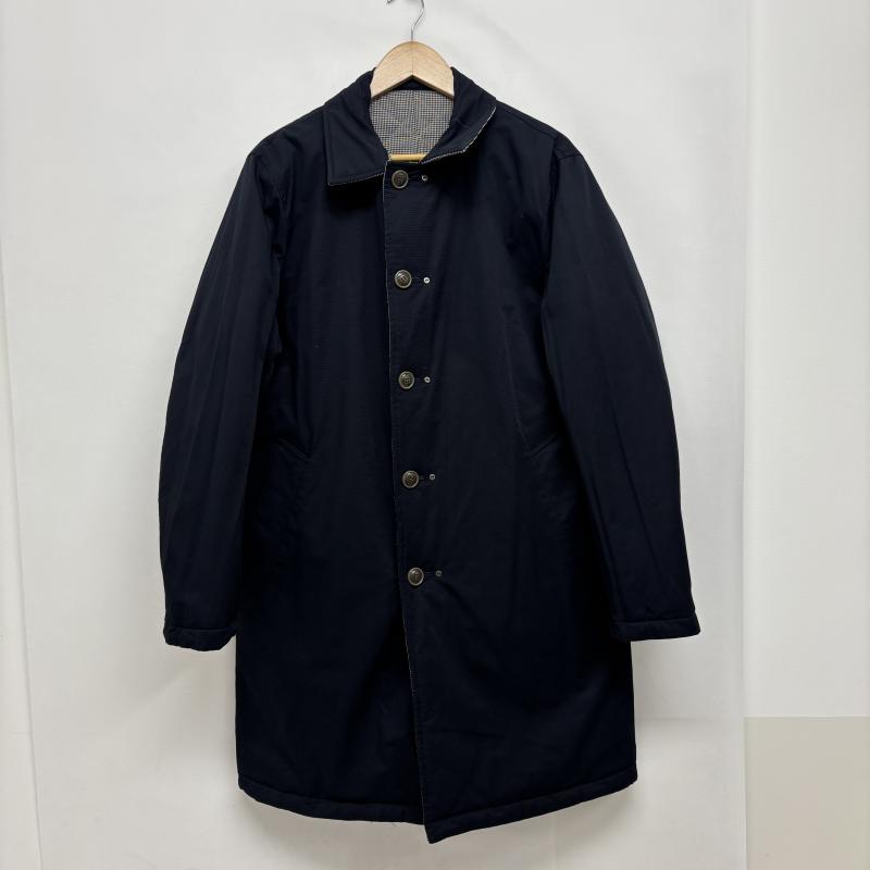 アイディウェアリング EYE. D WEARing コート コート一般 キルティングコート リバーシブル ハウンドツース A0484FC216 4 千鳥格子 紺 / ネイビー / navy メンズ USED 古着 中古 50146765