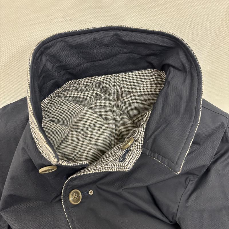 アイディウェアリング EYE. D WEARing コート コート一般 キルティングコート リバーシブル ハウンドツース A0484FC216 4 千鳥格子 紺 / ネイビー / navy メンズ USED 古着 中古 50146765