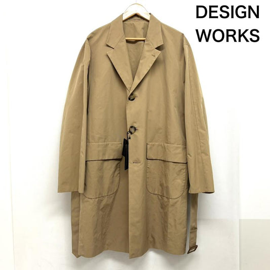 デザインワークス DESIGNWORKS コート コート一般 トレンチコート ロング チェスター 03350000004 48 メンズ USED 古着 中古 50146768