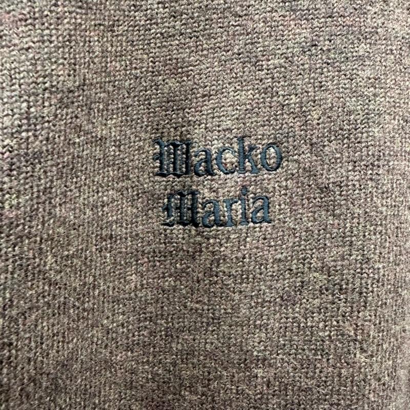 ワコマリア WACKO MARIA ニット、セーター 長袖 24SS HighTimes ロゴ 刺繍 クルーネック ニット L 茶 / ブラウン / brown メンズ USED 古着 中古 50146786