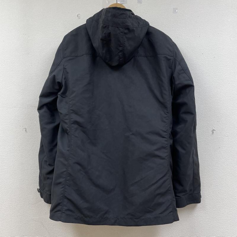 エディーバウアー Eddie Bauer ジャケット、上着 ジャンパー、ブルゾン ジャケット ブルゾン フルジップアップ チェックライナー付き 防寒 001-9127 752170 S 無地 黒 / ブラック / black メンズ USED 古着 中古 50146827