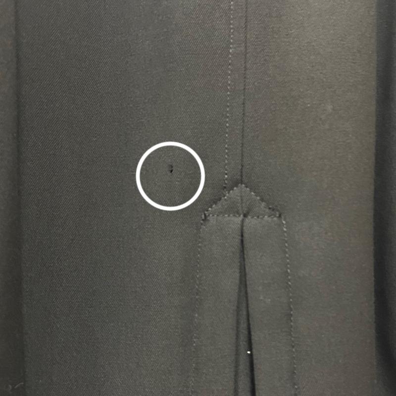コムデギャルソンオムプリュス COMME des GARCONS HOME PLUS コート 毛皮、ファー 23AW PL-C005 フェイクファー ノーカラーコート black S S 無地 黒 / ブラック / black レディース USED 古着 中古 50146832
