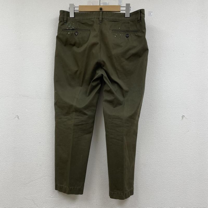 ディースクエアード2 DSQUARED2 パンツ ワークパンツ、ペインターパンツ 74KA097441794 パッチワーク ペイント加工 トラウザーパンツ ダメージ加工 クラッシュ 44 ダメージ加工 X  カーキ / カーキ / khaki メンズ USED 古着 中古 50146840