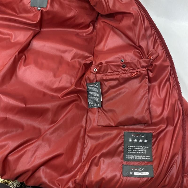 デュベティカ DUVETICA ジャケット、上着 ダウンジャケット Adhara ダウンジャケット red SIZE:44 44 無地 赤 / レッド / red レディース USED 古着 中古 50146845