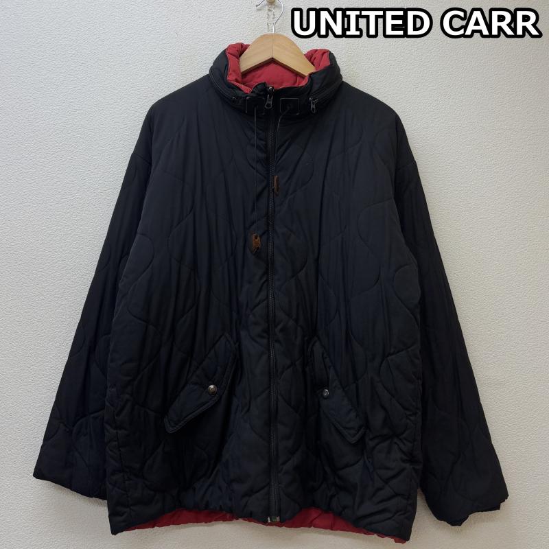 バズリクソンズ Buzz Rickson s ジャケット、上着 ジャンパー、ブルゾン UNITED CARR ユナイテッドカー ヒョウタンキルティング 中綿 ナイロン ジャケット 黒 ブラック UC10523 L メンズ USED 古着 中古 50146850