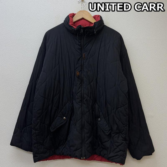 バズリクソンズ Buzz Rickson s ジャケット、上着 ジャンパー、ブルゾン UNITED CARR ユナイテッドカー ヒョウタンキルティング 中綿 ナイロン ジャケット 黒 ブラック UC10523 L メンズ USED 古着 中古 50146850