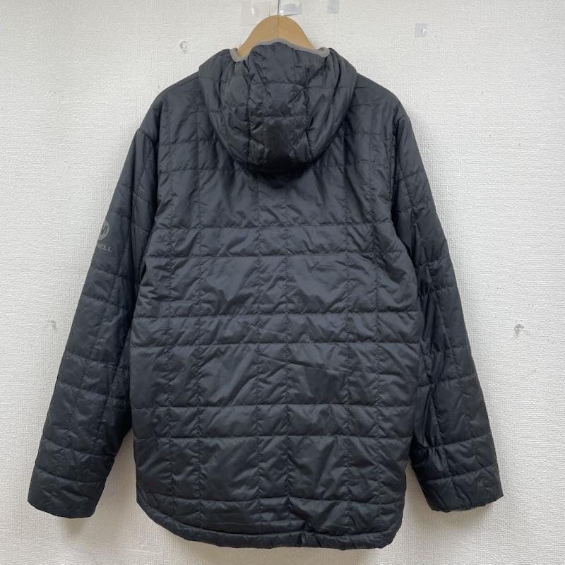 メレル MERRELL ジャケット、上着 ジャンパー、ブルゾン アドベンチャー レストリッジランド パーカー ジャケット ロゴ プリント jmf20869 M ロゴ、文字 X プリント ダークグレー / ダークグレー / メンズ USED 古着 中古 50146863