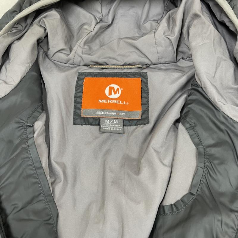メレル MERRELL ジャケット、上着 ジャンパー、ブルゾン アドベンチャー レストリッジランド パーカー ジャケット ロゴ プリント jmf20869 M ロゴ、文字 X プリント ダークグレー / ダークグレー / メンズ USED 古着 中古 50146863