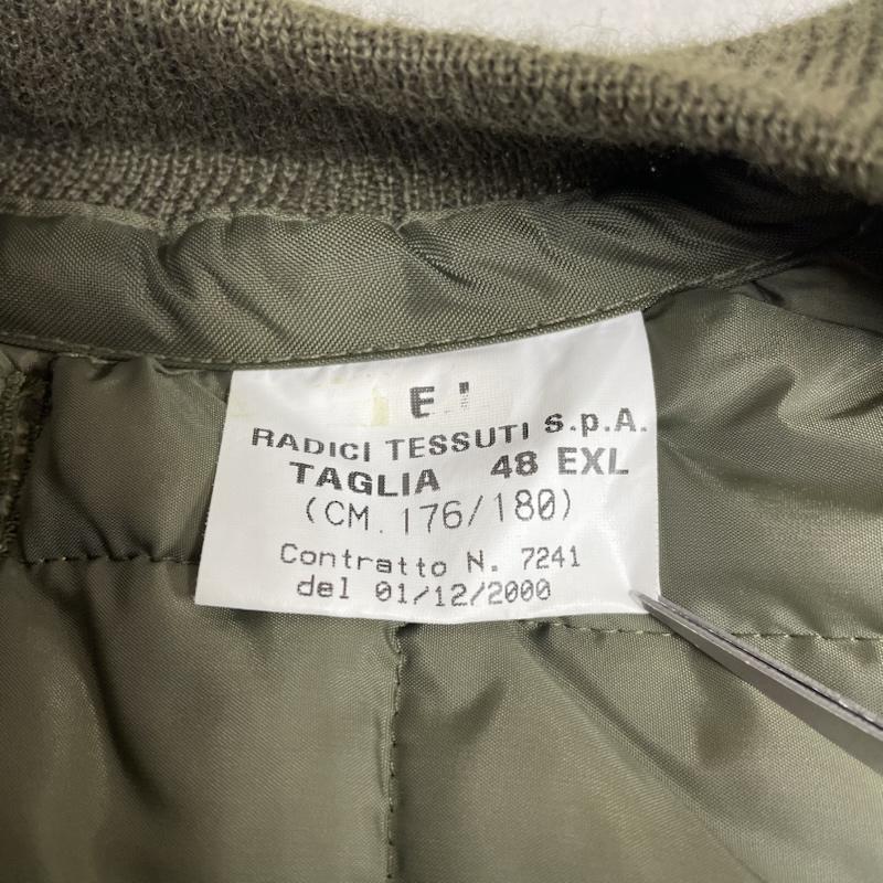 古着 USED ジャケット、上着 ジャンパー、ブルゾン 90s Italian Army ライナー キルティング ジャケット イタリア軍 48 無地 カーキ / カーキ / khaki メンズ USED 古着 中古 50146880