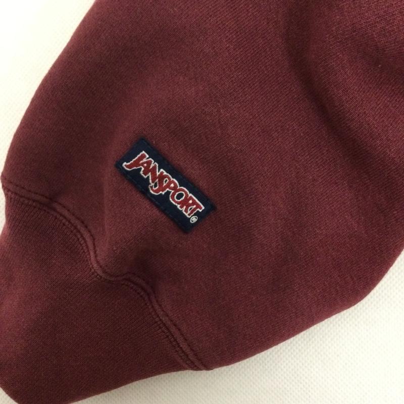 ジャンスポーツ JANSPORT トレーナー 長袖 jansport concordia スウェット 刺繍 カレッジ XXL 刺繍 えんじ / ワインレッド / dark red メンズ USED 古着 中古 50146892