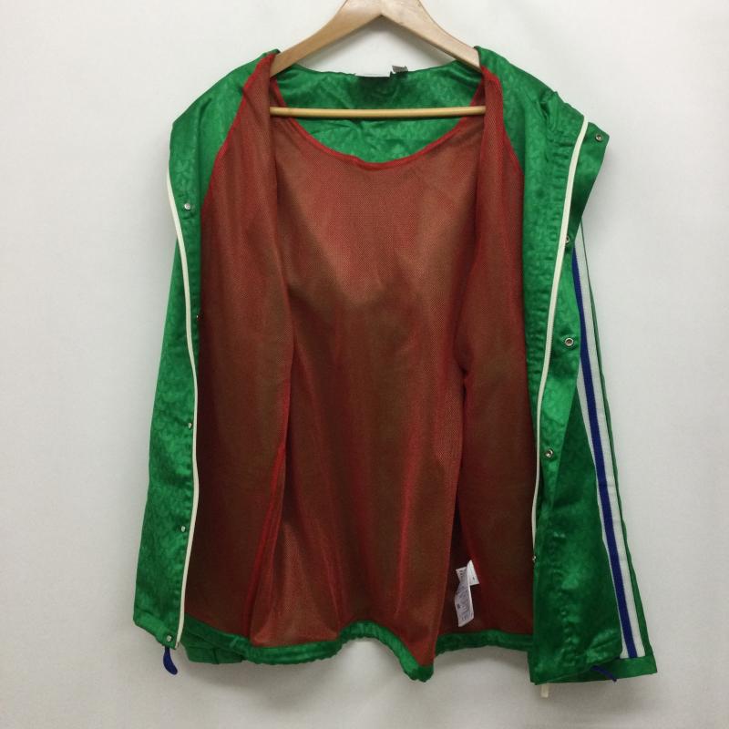 アディダス adidas ジャケット、上着 ジャンパー、ブルゾン adidas IB3440 Adicolor Heritage Now ウインドブレーカー　ルーズフィット XS 総柄 緑 / グリーン / green メンズ USED 古着 中古 50146915