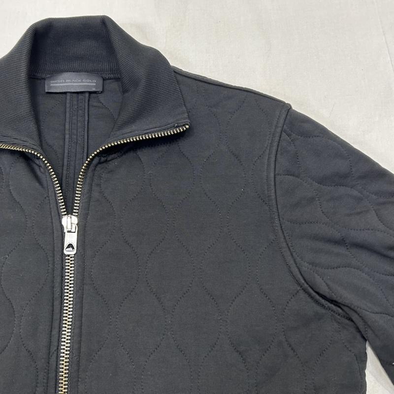 ディーゼル ブラック ゴールド DIESEL BLACK GOLD ジャケット、上着 ジャンパー、ブルゾン キルティングジャケット ジップアップジャケット ダブルジップ ブラック リブ Mサイズ M 無地 黒 / ブラック / black メンズ USED 古着 中古 50146949