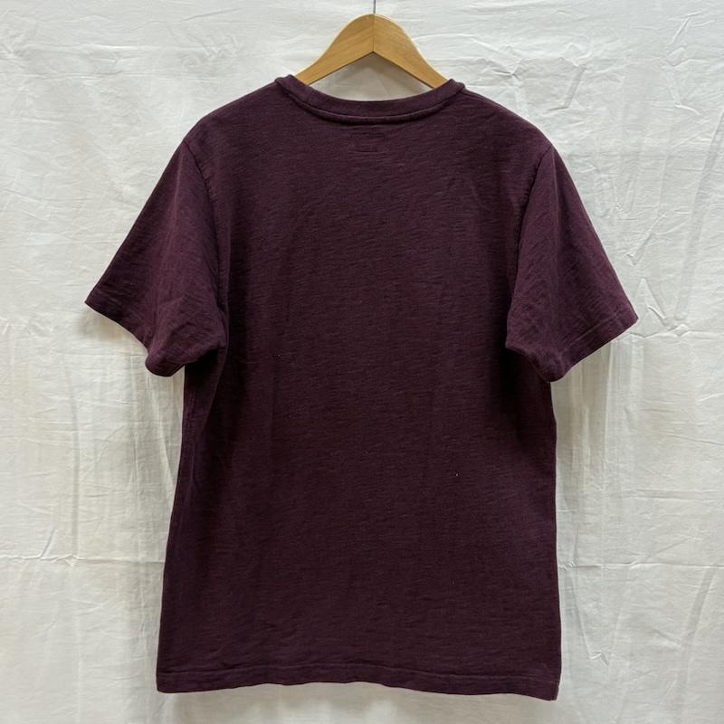シュプリーム Supreme Tシャツ 半袖 2010AW Pocket Tee ポケット Tシャツ ヘビーウェイト コットン クルーネック M ワンポイント X ロゴ、文字 えんじ / ワインレッド / dark red メンズ USED 古着 中古 50146994