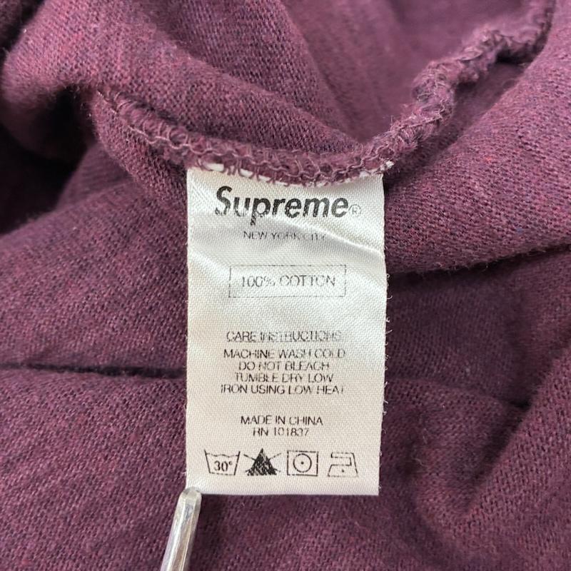シュプリーム Supreme Tシャツ 半袖 2010AW Pocket Tee ポケット Tシャツ ヘビーウェイト コットン クルーネック M ワンポイント X ロゴ、文字 えんじ / ワインレッド / dark red メンズ USED 古着 中古 50146994
