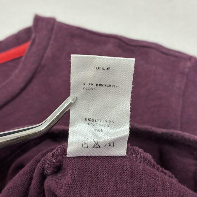 シュプリーム Supreme Tシャツ 半袖 2010AW Pocket Tee ポケット Tシャツ ヘビーウェイト コットン クルーネック M ワンポイント X ロゴ、文字 えんじ / ワインレッド / dark red メンズ USED 古着 中古 50146994