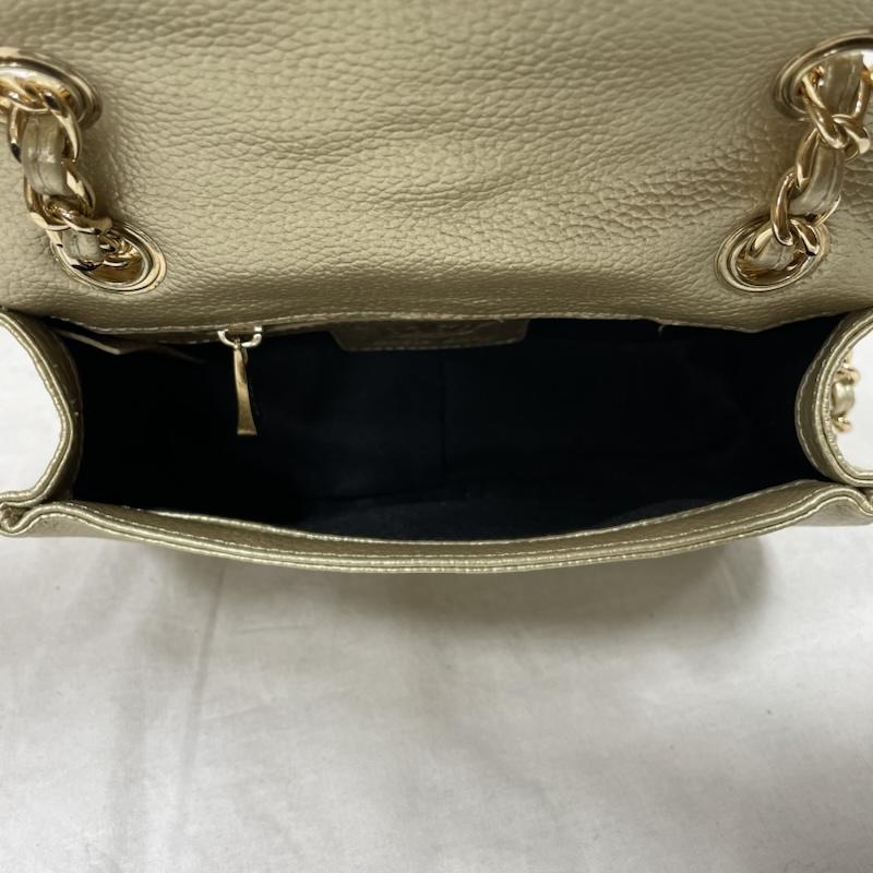 古着 USED ショルダーバッグ ショルダーバッグ MIA BAG ミアバッグ チェーン ショルダー バッグ キルティング ワッペン パッチ レザー - ロゴ、文字 X 刺繍 金 / ゴールド / gold color X マルチカラー / マルチカラー / multicolor レディース USED 古着 中古 50147005