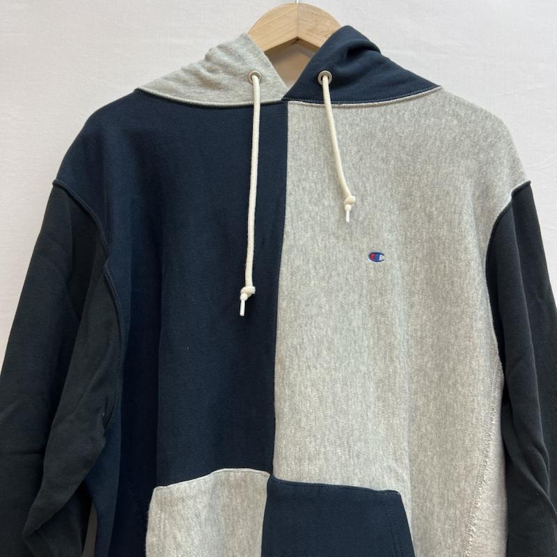 チャンピオン Champion パーカー 長袖 BEAMS 別注 クレイジー リバースウィーブ パーカー S メンズ USED 古着 中古 50147010