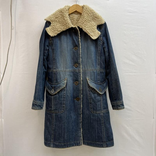ヒステリックグラマー HYSTERIC GLAMOUR コート コート一般 ヴィンテージ アーカイブ 裏ボア デニム ランチコート FREE レディース USED 古着 中古 50147030