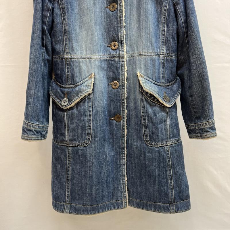 ヒステリックグラマー HYSTERIC GLAMOUR コート コート一般 ヴィンテージ アーカイブ 裏ボア デニム ランチコート FREE レディース USED 古着 中古 50147030