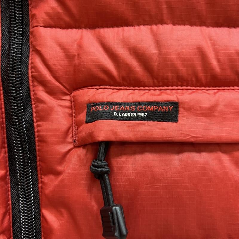 ポロジーンズカンパニー POLO JEANS COMPANY ジャケット、上着 ダウンベスト ラルフローレン ダウンベスト FREE 赤 / レッド / red メンズ USED 古着 中古 50147033