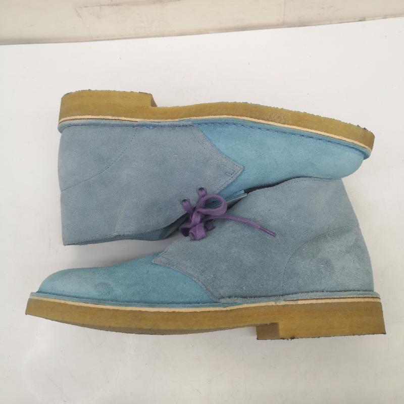 クラークス Clarks ブーツ 一般 Levi s D62920001 Desert Boot リーバイス デザート チャッカ ブーツ 26.0cm 水色 / ライトブルー / メンズ USED 古着 中古 50147053