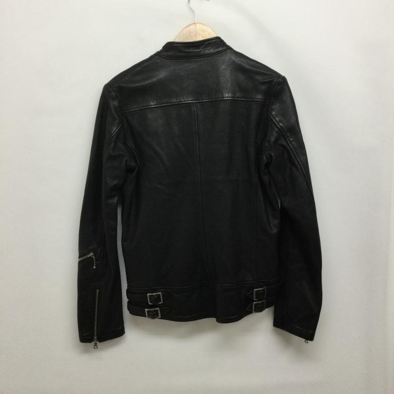 マカフィー MACPHEE ジャケット、上着 レザージャケット MACPHEE マカフィー レザー ジャケット ライダース 36 ブラック 黒 羊革 36 無地 黒 / ブラック / black レディース USED 古着 中古 50147072