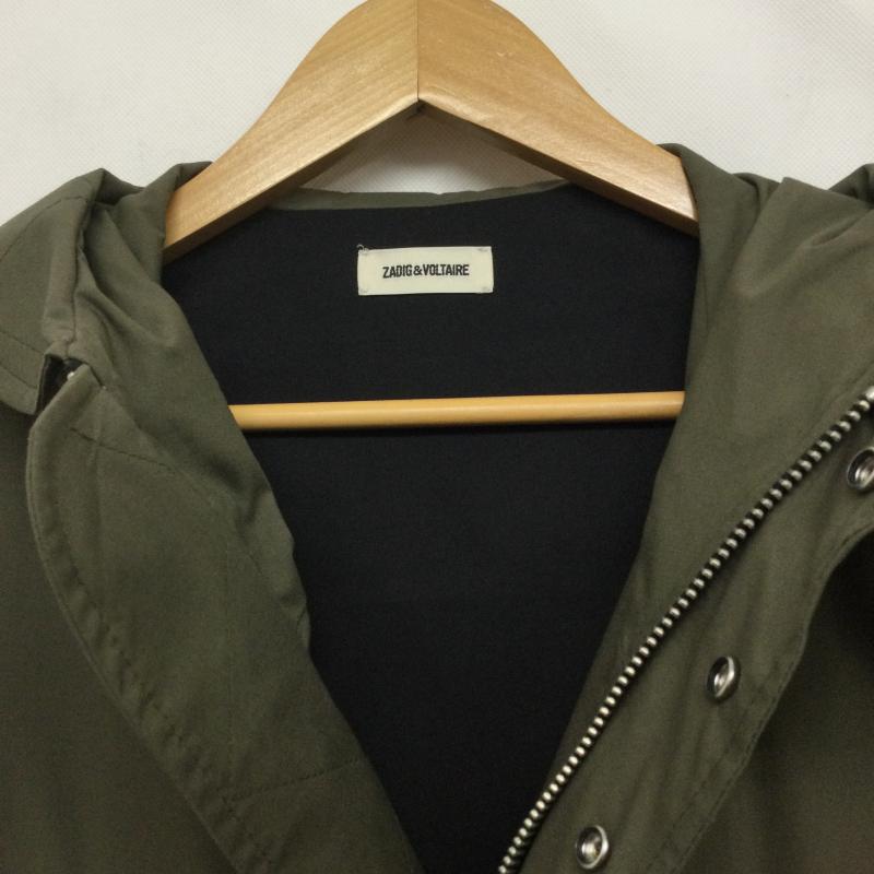 ザディグ エ ヴォルテール ZADIG&VOLTAIRE コート コート一般 zadig&voltaire KANGOU SOFT SJCT2901H カンゴー ソフトパーカーコート M 無地 カーキ / カーキ / khaki メンズ USED 古着 中古 50147078