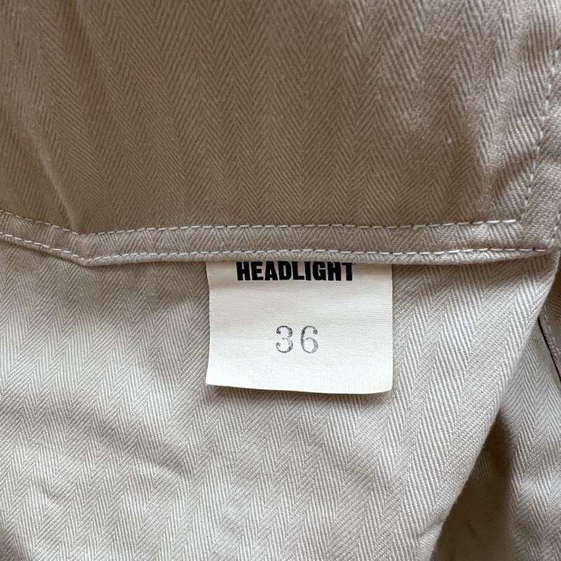 ヘッドライト HEADLIGHT ワンピース・ドレス・オールインワン ワンピース・ドレス・オールインワン ヘリンボーン オールインワン つなぎ 36 ベージュ / ベージュ / beige メンズ USED 古着 中古 50147096
