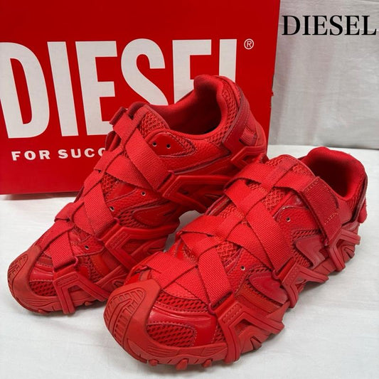 ディーゼル DIESEL スニーカー スニーカー 23ss S-PROTOTYPE-CR プロトタイプ ローカット スニーカー Y02911 P4910 T4346 28.0cm 赤 / レッド / red メンズ USED 古着 中古 50147111