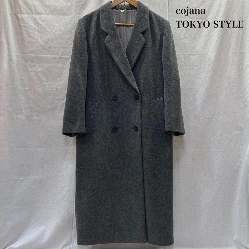 ＵＳＥＤ古着 USED/古着 コート コート一般 cojana コージャナ 東京スタイル チェスターコート カシミヤコート - 無地 灰 / グレー / gray レディース USED 古着 中古 50147123