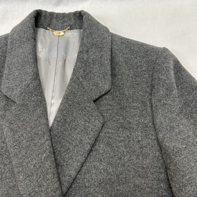 ＵＳＥＤ古着 USED/古着 コート コート一般 cojana コージャナ 東京スタイル チェスターコート カシミヤコート - 無地 灰 / グレー / gray レディース USED 古着 中古 50147123