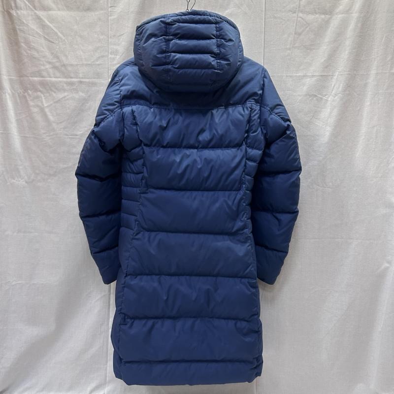 パタゴニア patagonia コート ダウンコート ロングダウンコート Aライン フード付き 28439FA18 S 無地 紺 / ネイビー / navy レディース USED 古着 中古 50147132