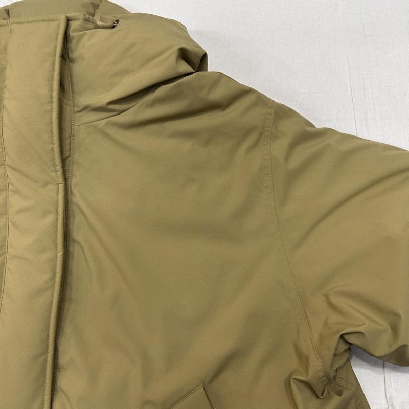 スピック アンド スパン Spick and Span ジャケット、上着 ダウンジャケット ロングダウンジャケット フード サイズ38 23-020-200-8080-4-0 ダウンコート 38 無地 ベージュ / ベージュ / beige メンズ USED 古着 中古 50147133