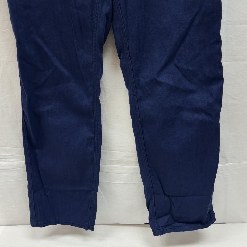 古着 USED ボトムス ボトムス SANFOR ヘリンボーン フレンチ ワーク パンツ サイドアジャスター 紺 ネイビー 48 紺 / ネイビー / navy メンズ USED 古着 中古 50147138