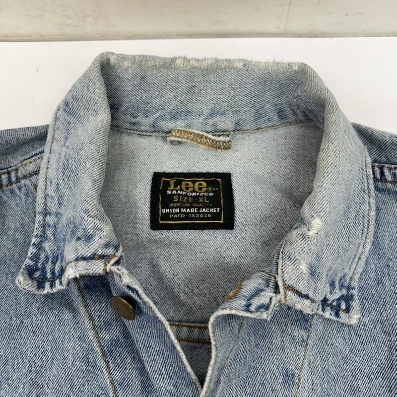リー Lee ジャケット、上着 ジャンパー、ブルゾン RIDER JACKET 3rd デニム トラッカー ジャケット PATD-153436 XL インディゴ / インディゴ / Indigo メンズ USED 古着 中古 50147163