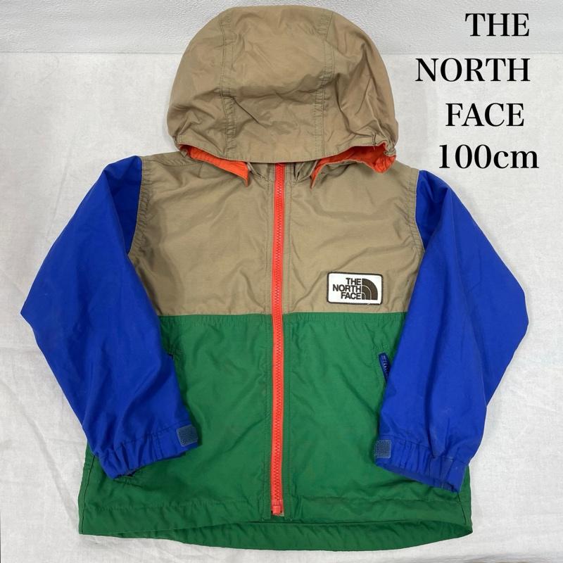 ザノースフェイス THE NORTH FACE ジャケット、上着 ジャンパー、ブルゾン グランドコンパクトジャケット Grand Compact Jacket NPJ22212 ナイロン 100cm ロゴ、文字 マルチカラー / マルチカラー / multicolor ボーイズ USED 古着 中古 50147174