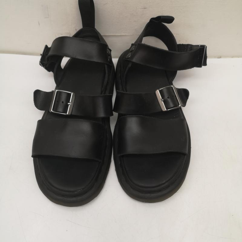 ドクターマーチン Dr.Martens サンダル サンダル GRYPHON STRAP SANDAL グリフォン レザー ストラップ サンダル UK：8 黒 / ブラック / black メンズ USED 古着 中古 50147175