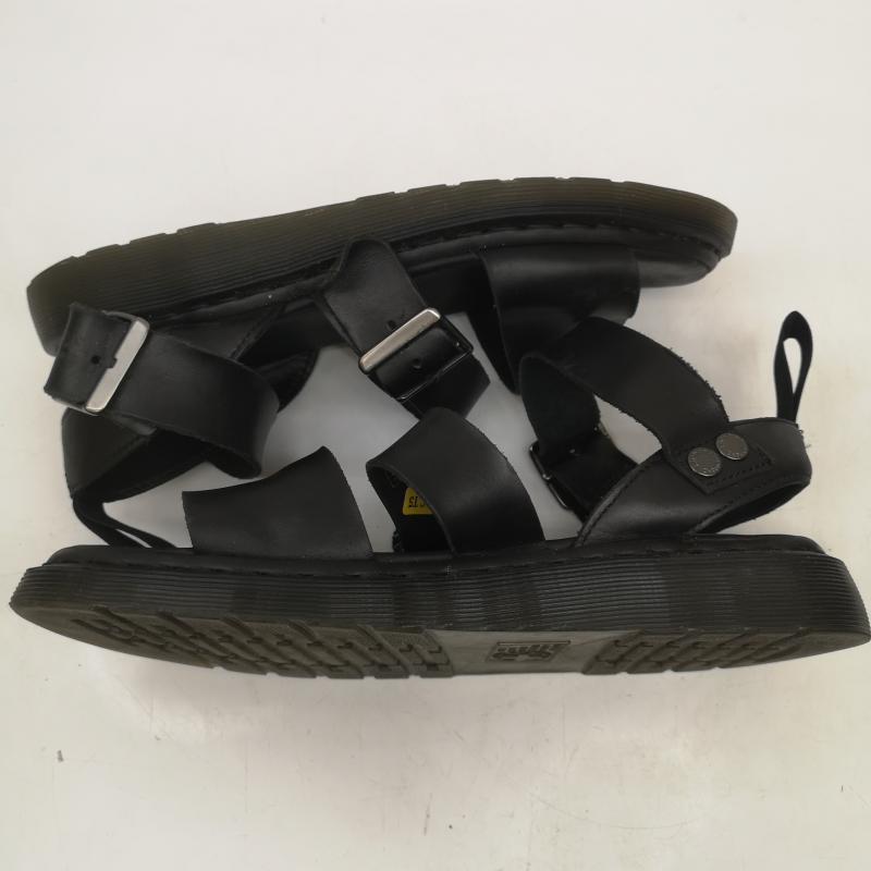 ドクターマーチン Dr.Martens サンダル サンダル GRYPHON STRAP SANDAL グリフォン レザー ストラップ サンダル UK：8 黒 / ブラック / black メンズ USED 古着 中古 50147175