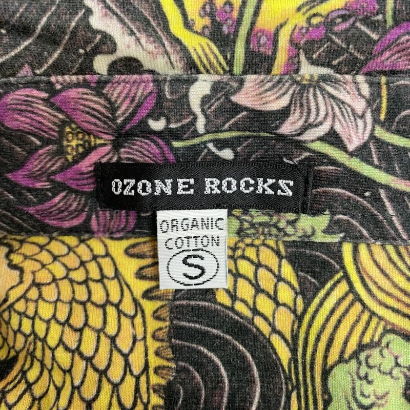 オゾン ロックス OZONE ROCKS シャツ、ブラウス 長袖 90s 00s 長袖 和柄 カットソー シャツ ブラウス Shirt ロングスリーブ 総柄 プリント S 総柄 X 花柄 X プリント マルチカラー / マルチカラー / multicolor レディース USED 古着 中古 50147216